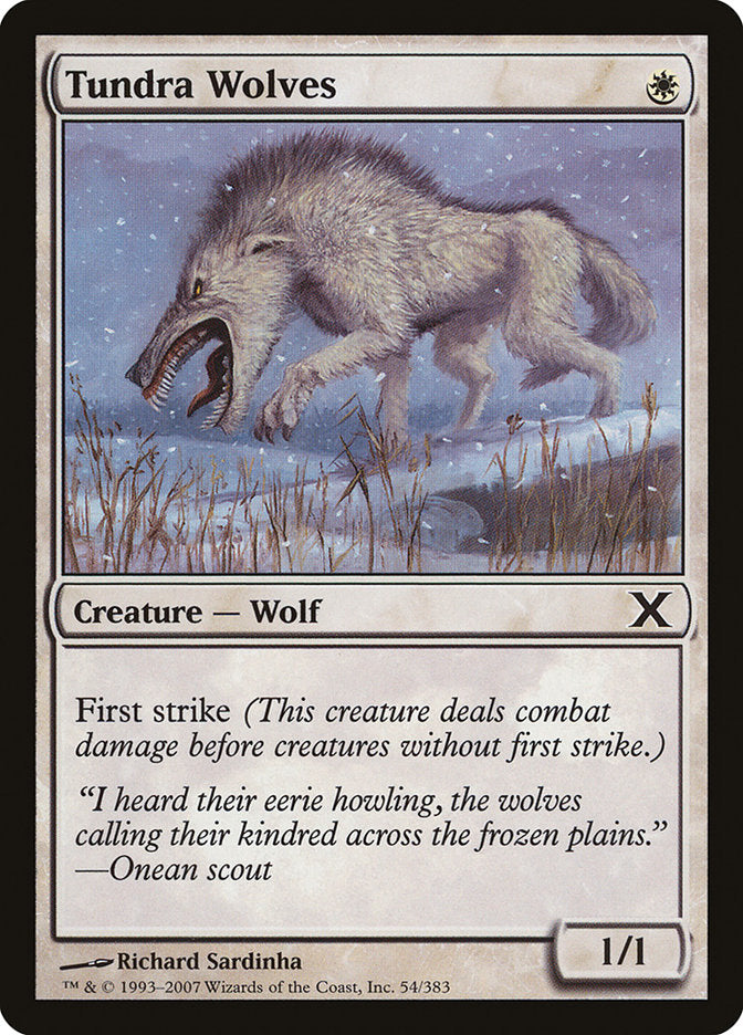 Tundra Wolves [Tenth Edition], MTG Single - Gamers Grove