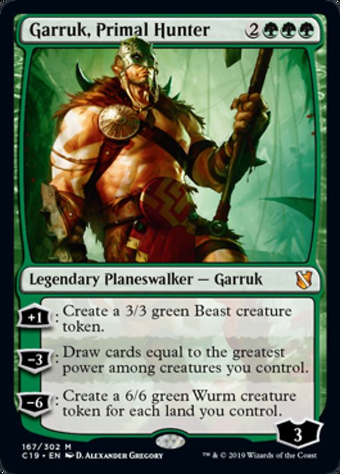 Garruk, Primal Hunter [Commander 2019]
