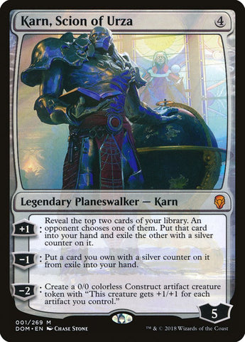 Karn, Scion of Urza [Dominaria], MTG Single - Gamers Grove
