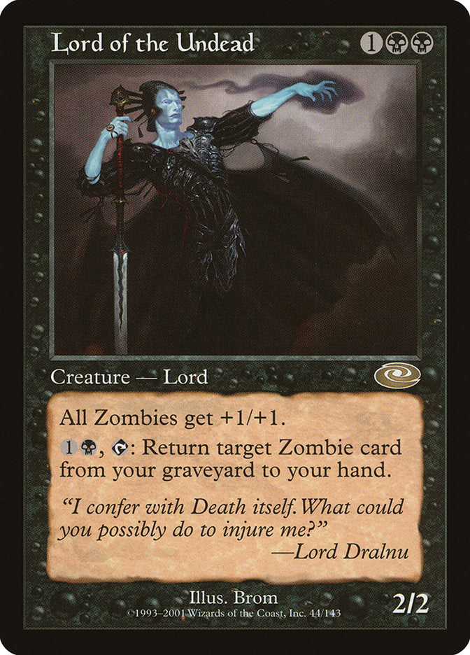 Lord of the Undead [Planeshift], MTG Single - Gamers Grove