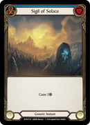 Sigil of Solace (Blue) [WTR175-R] Alpha Print Normal