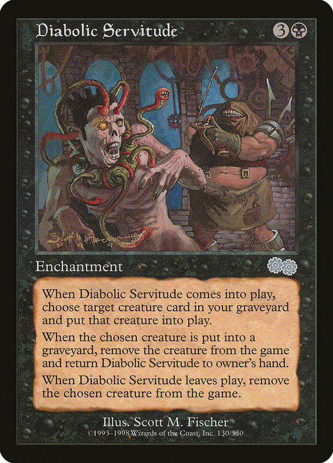 Diabolic Servitude [Urza's Saga], MTG Single - Gamers Grove