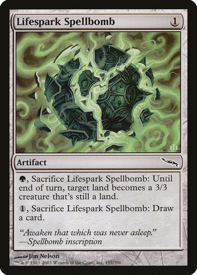 Lifespark Spellbomb [Mirrodin], MTG Single - Gamers Grove