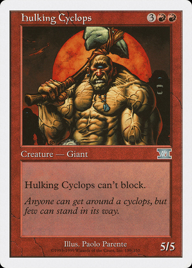 Hulking Cyclops [Classic Sixth Edition], MTG Single - Gamers Grove