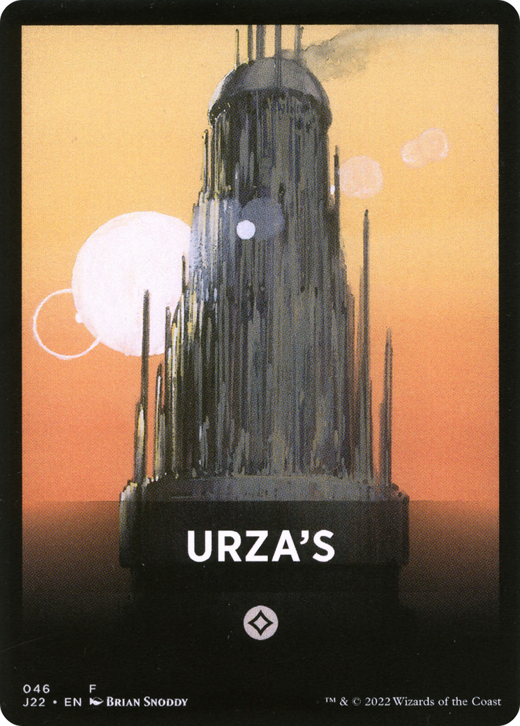 Urza's Theme Card [Jumpstart 2022 Front Cards]