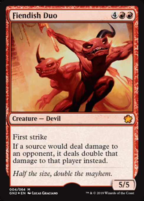 Fiendish Duo [Game Night 2019]