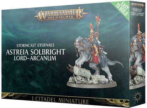 Age of Sigmar: Stormcast Eternals - Astreia Solbright, Lord-Arcanum (Easy to Build)