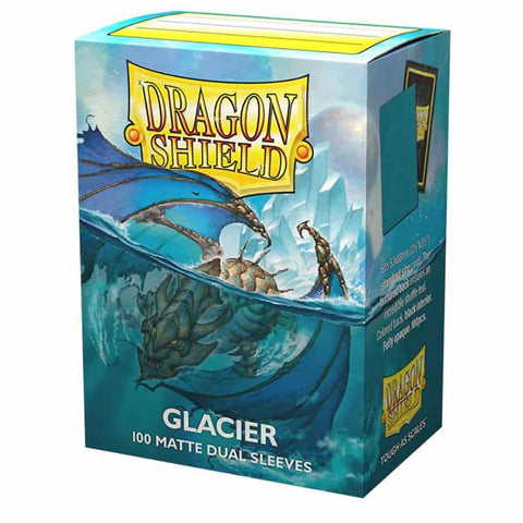 Dragon Shield Sleeves: Matte Dual - Glacier (100)