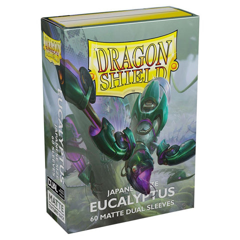 Dragon Shield Sleeves: Japanese DUAL- Matte Eucalyptus (60 ct.)