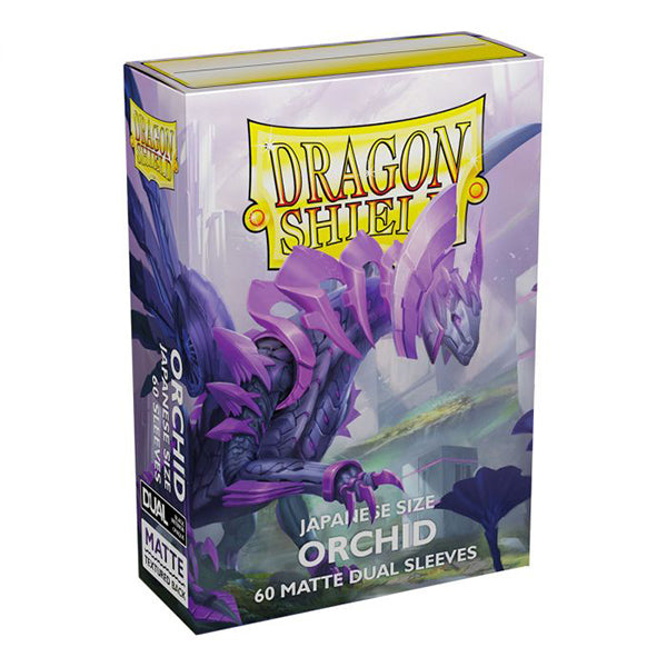Dragon Shield Sleeves: Japanese DUAL- Matte Orchid (60 ct.)