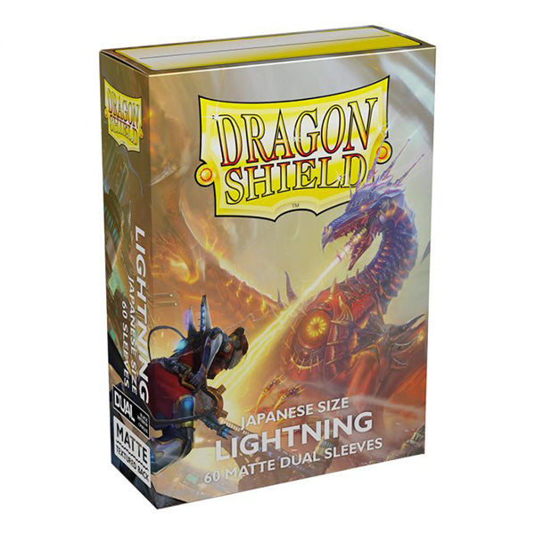 Dragon Shield Sleeves: Japanese DUAL- Matte Lightning (60 ct.)