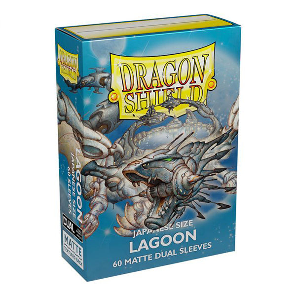 Dragon Shield Sleeves: Japanese DUAL- Matte Lagoon (60 ct.)