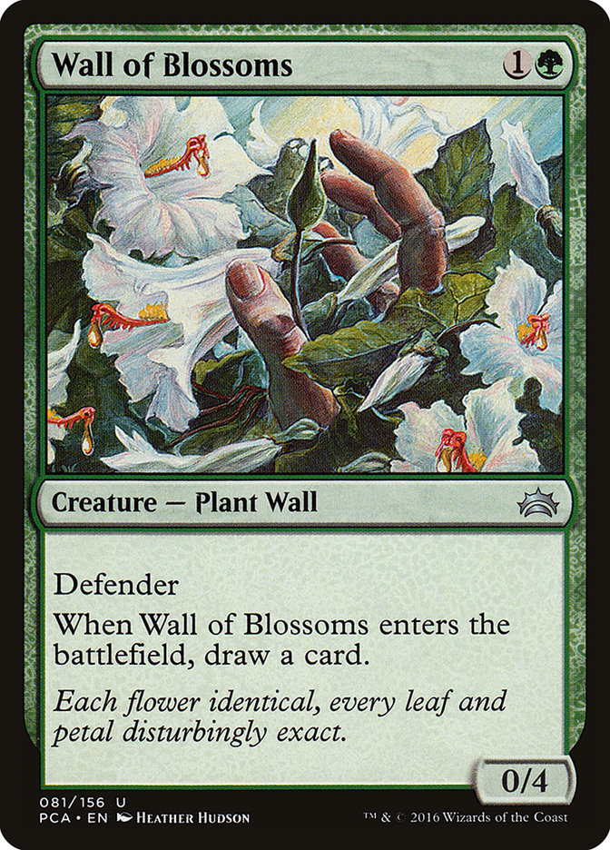 Wall of Blossoms [Planechase Anthology], MTG Single - Gamers Grove