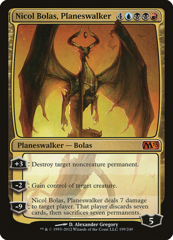 Nicol Bolas, Planeswalker [Magic 2013], MTG Single - Gamers Grove
