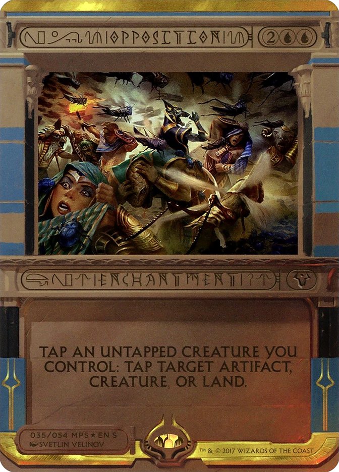 Opposition (Invocation) [Amonkhet Invocations], MTG Single - Gamers Grove