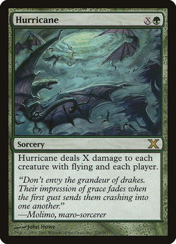 Hurricane [Tenth Edition], MTG Single - Gamers Grove
