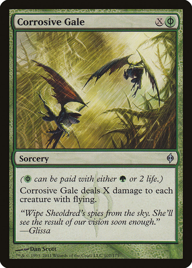 Corrosive Gale [New Phyrexia], MTG Single - Gamers Grove
