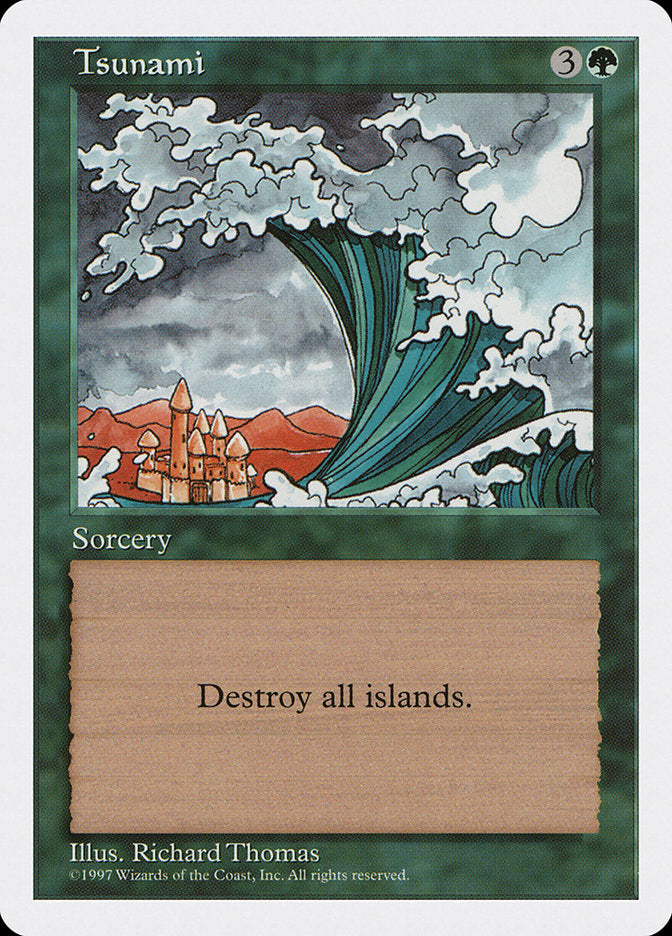 Tsunami [Fifth Edition], MTG Single - Gamers Grove
