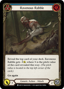 Ravenous Rabble (Blue) [ARC193] Unlimited Edition Rainbow Foil