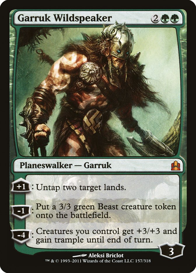 Garruk Wildspeaker [Commander 2011], MTG Single - Gamers Grove