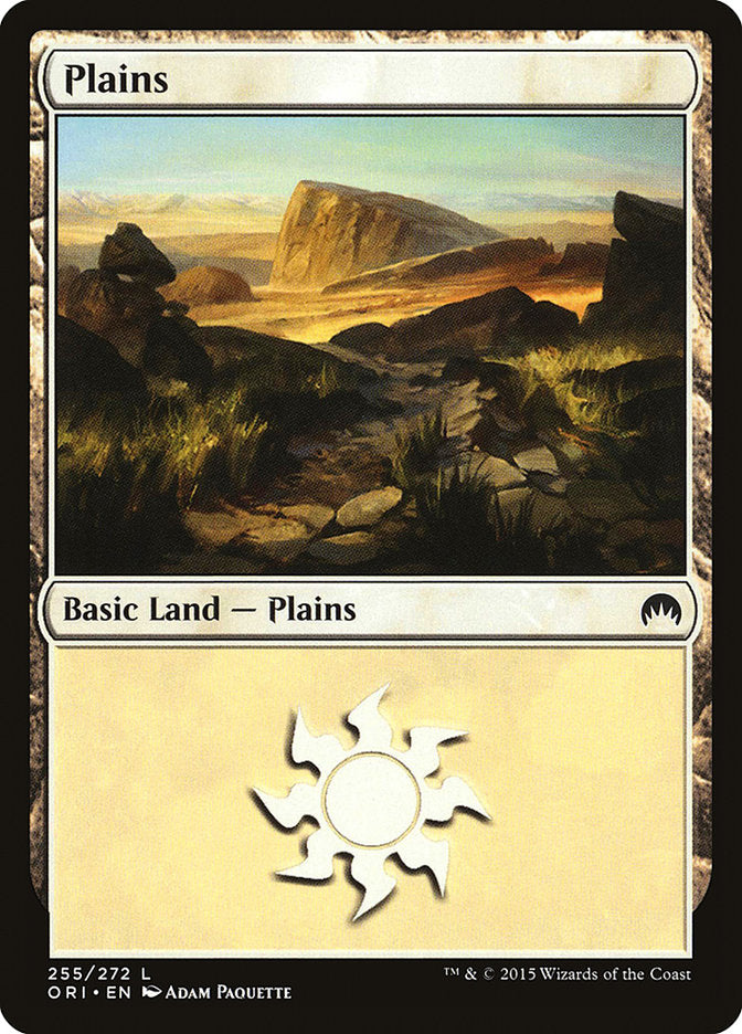 Plains (255) [Magic Origins], MTG Single - Gamers Grove