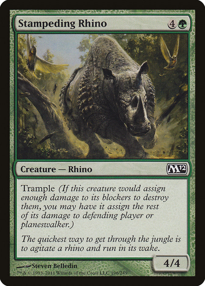 Stampeding Rhino [Magic 2012], MTG Single - Gamers Grove