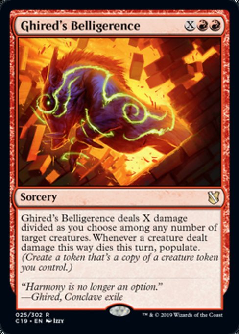 Ghired's Belligerence [Commander 2019]