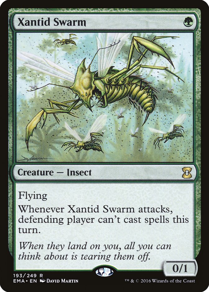 Xantid Swarm [Eternal Masters], MTG Single - Gamers Grove