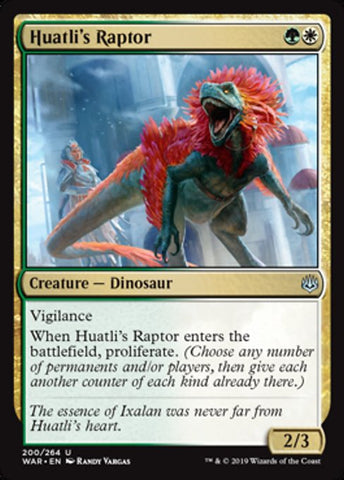 Huatli's Raptor [War of the Spark]