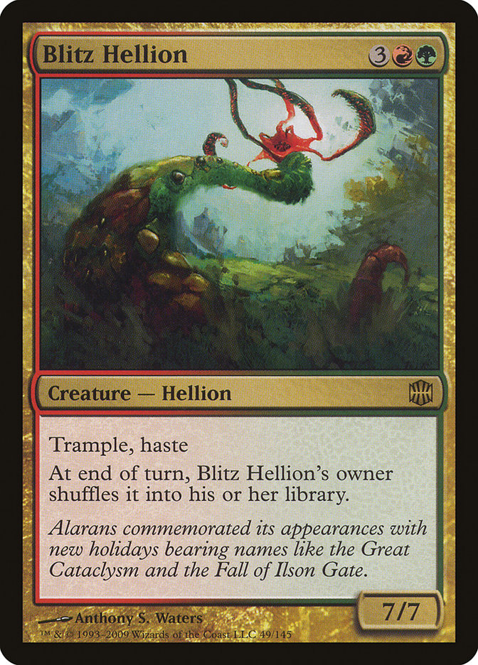 Blitz Hellion [Alara Reborn], MTG Single - Gamers Grove