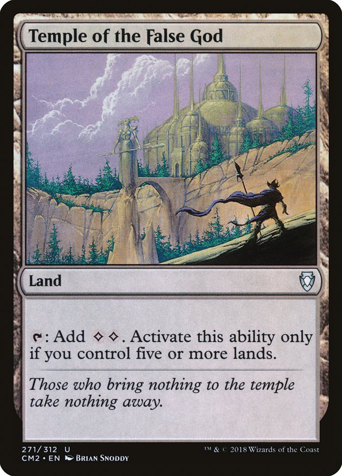 Temple of the False God (271/312) [Commander Anthology Volume II], MTG Single - Gamers Grove