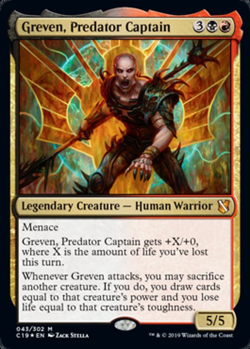 Greven, Predator Captain [Commander 2019]