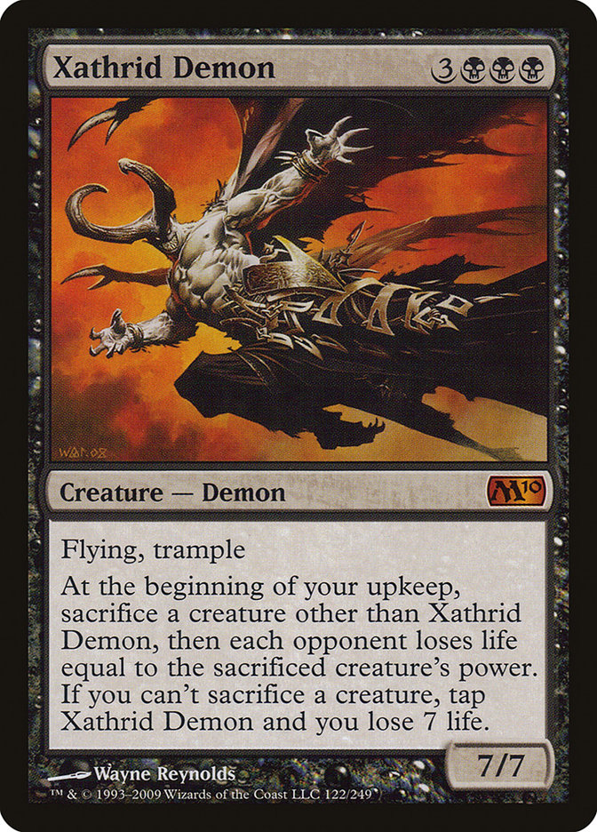 Xathrid Demon [Magic 2010], MTG Single - Gamers Grove