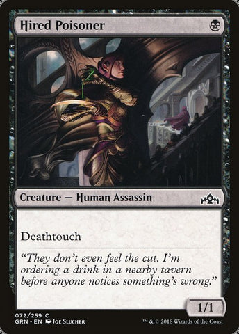 Hired Poisoner [Guilds of Ravnica]