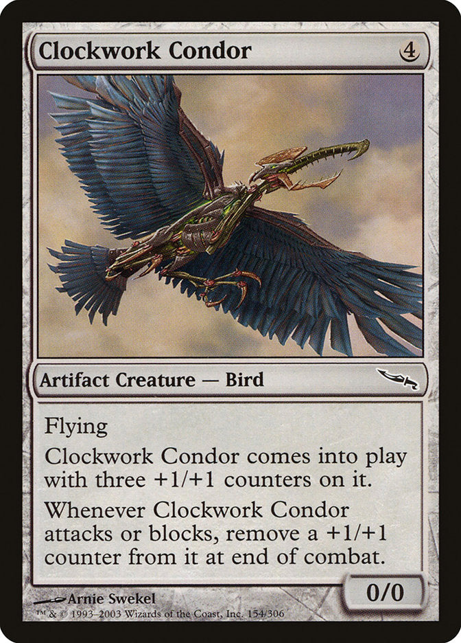 Clockwork Condor [Mirrodin], MTG Single - Gamers Grove