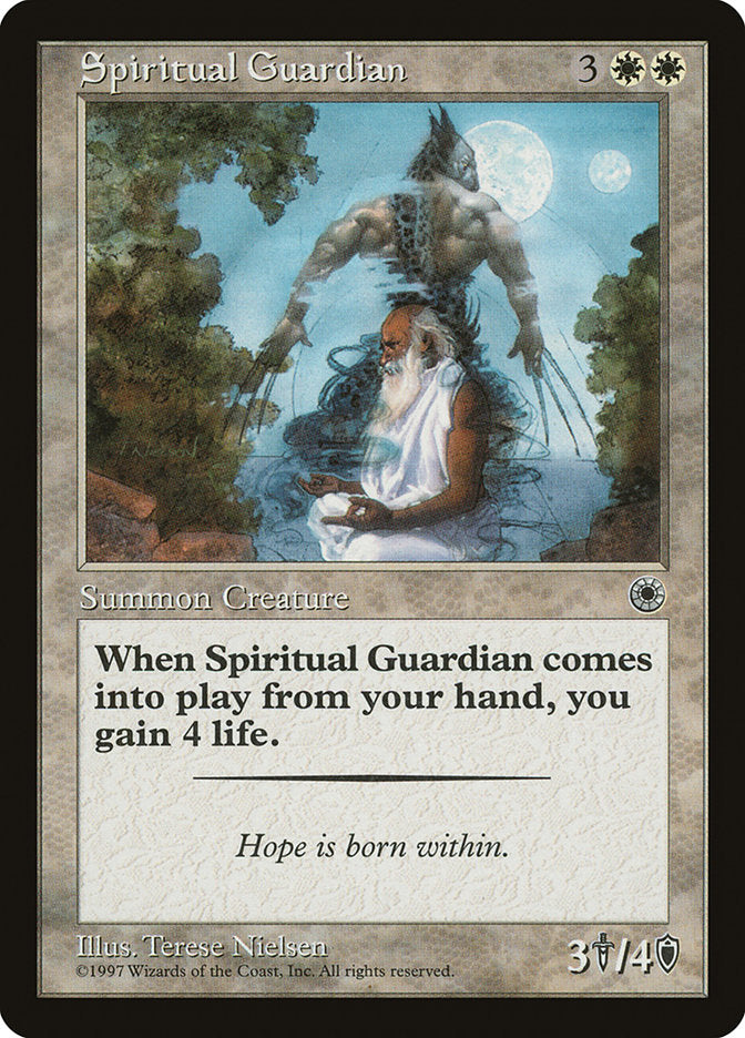 Spiritual Guardian [Portal], MTG Single - Gamers Grove