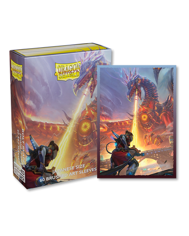 Dragon Shield Sleeves: Japanese - Brushed Bolt Reaper Art (60ct)