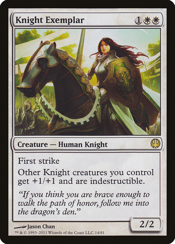 Knight Exemplar [Duel Decks: Knights vs. Dragons], MTG Single - Gamers Grove