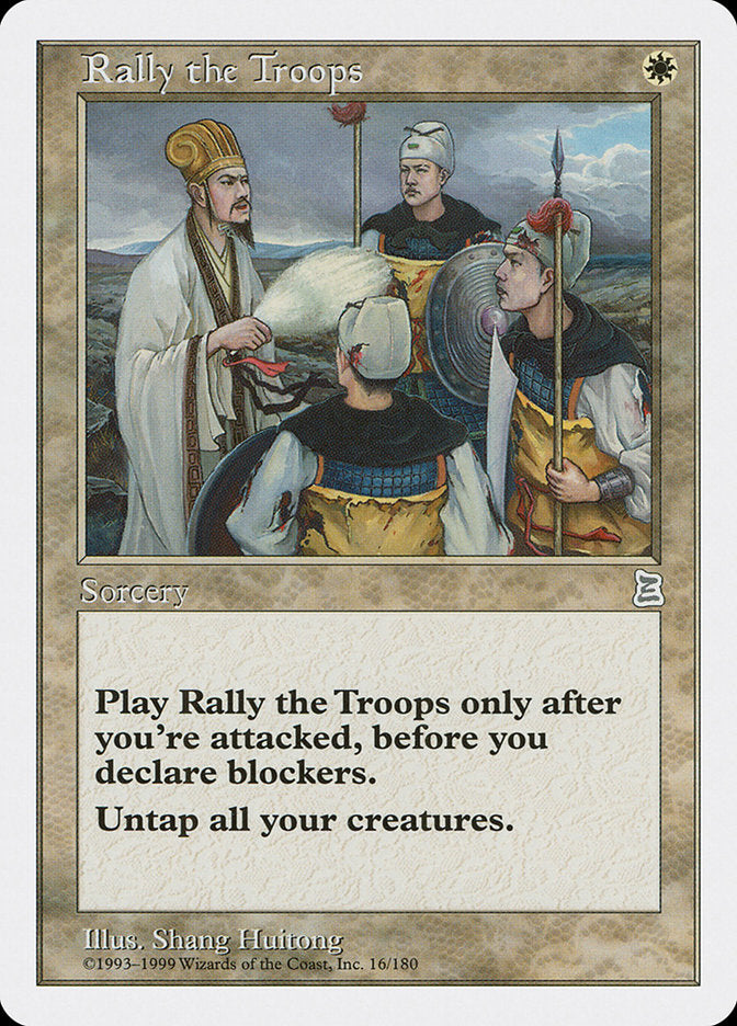 Rally the Troops [Portal Three Kingdoms], MTG Single - Gamers Grove