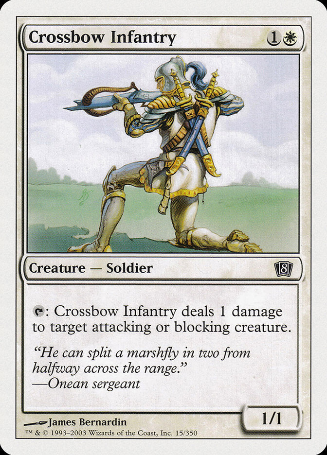 Crossbow Infantry [Eighth Edition], MTG Single - Gamers Grove