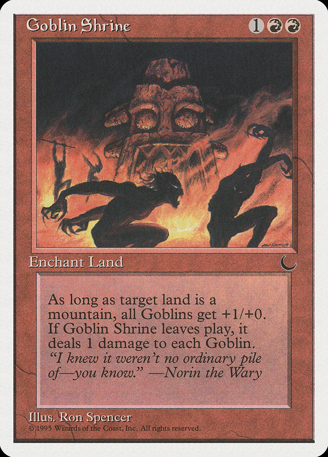 Goblin Shrine [Chronicles], MTG Single - Gamers Grove