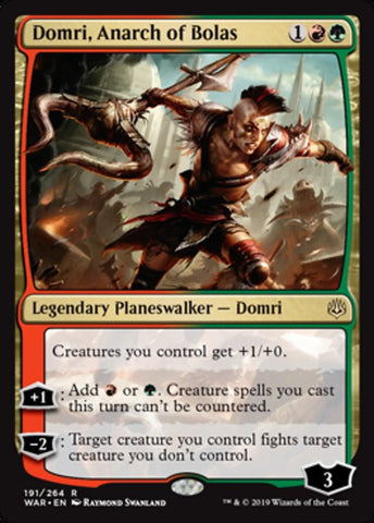 Domri, Anarch of Bolas [War of the Spark]