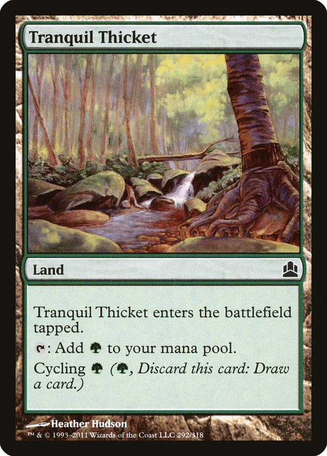 Tranquil Thicket [Commander 2011], MTG Single - Gamers Grove