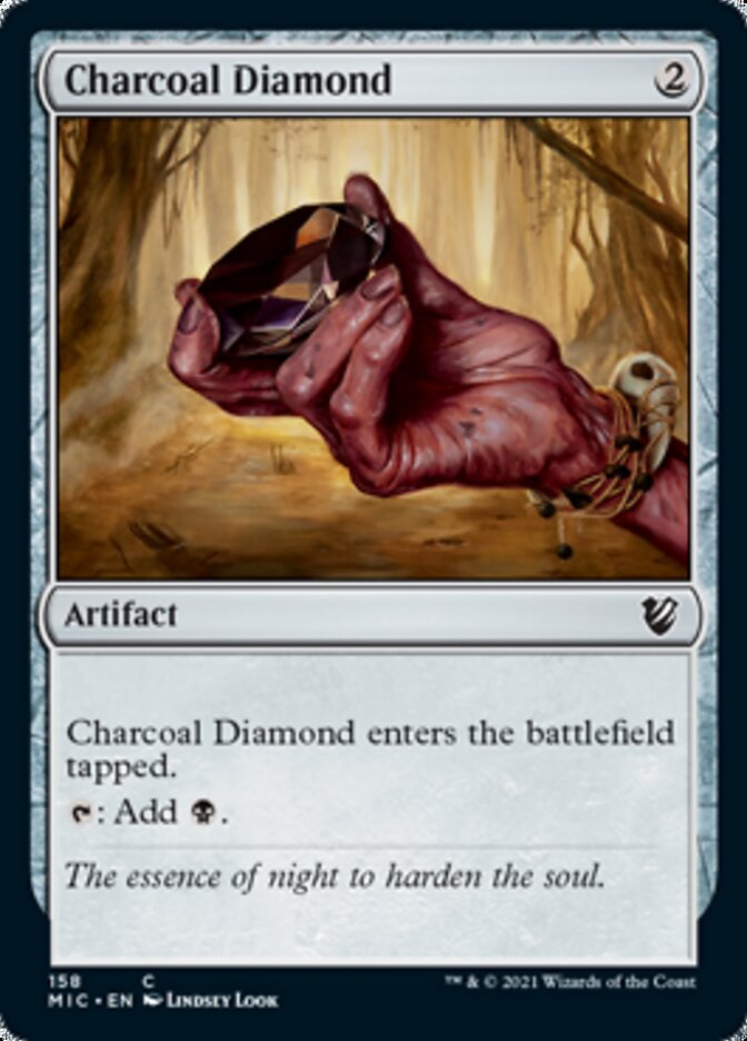 Charcoal Diamond [Innistrad: Midnight Hunt Commander]