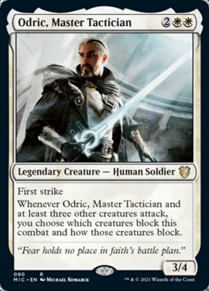 Odric, Master Tactician [Innistrad: Midnight Hunt Commander]