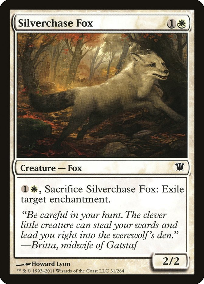 Silverchase Fox [Innistrad], MTG Single - Gamers Grove