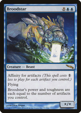 Broodstar [Mirrodin], MTG Single - Gamers Grove