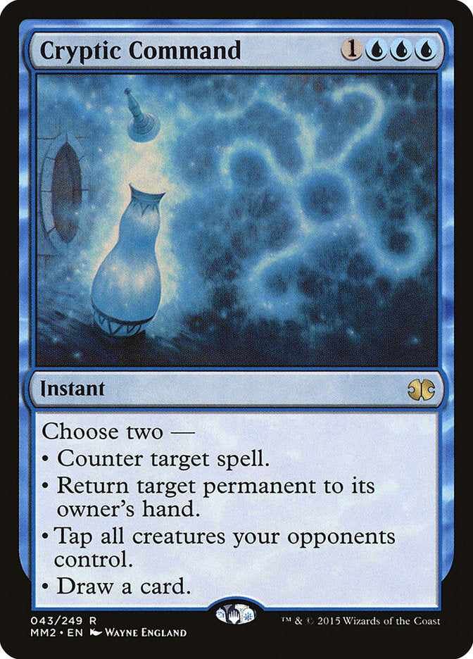 Cryptic Command [Modern Masters 2015], MTG Single - Gamers Grove