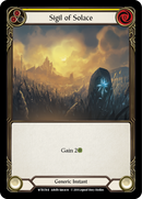 Sigil of Solace (Yellow) [WTR174-R] Alpha Print Normal