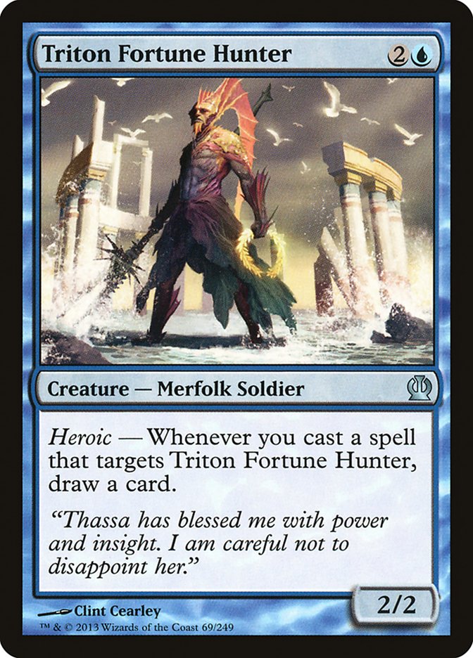 Triton Fortune Hunter [Theros], MTG Single - Gamers Grove